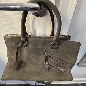 Rebecca Minkoff Gray Suede Pocketbook